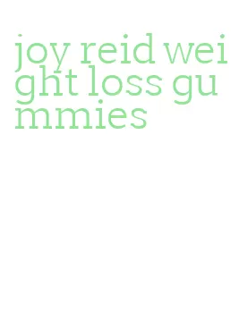 joy reid weight loss gummies