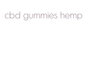 cbd gummies hemp
